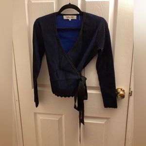 DVF - Size XS - Viscose accordion top and Triacetate skirt